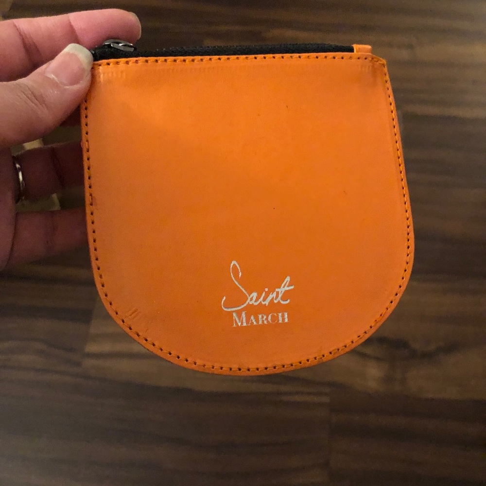 Vegan card wallet and coin purse.